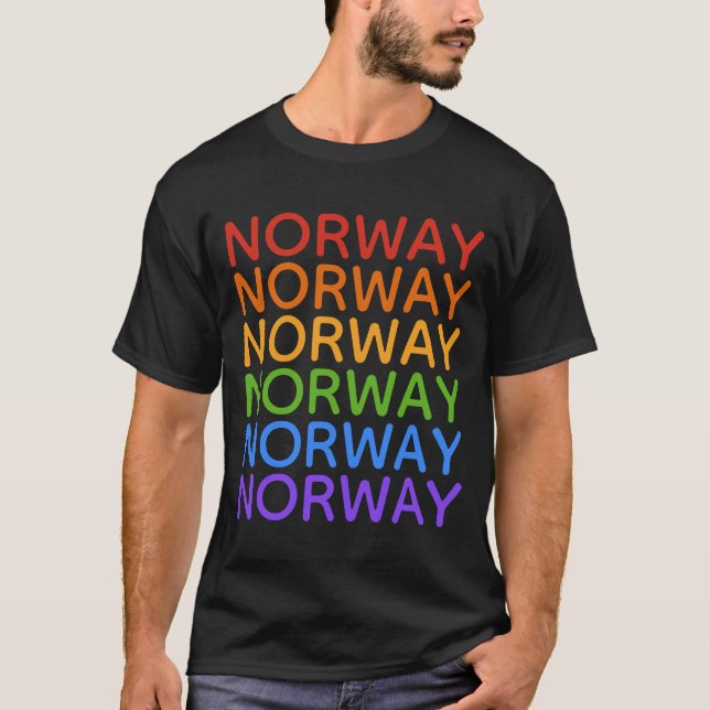 Chemises et vestes Rainbow Norvège (Devant)