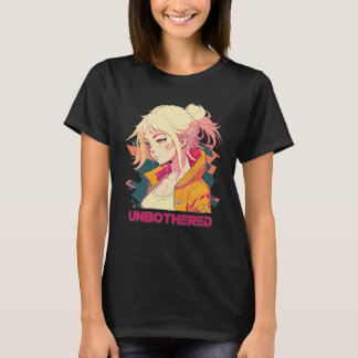 Chemises femmes Anime | T-shirt fille non dérangée