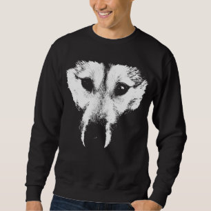 Chemises Husky traîneau Chien Sweatshirt Wolf Chie