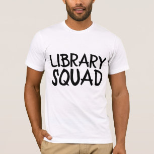 CHEMISES T-SHIRT DE L'ÉQUIPE DE BIBLIOTHÉCAIRES