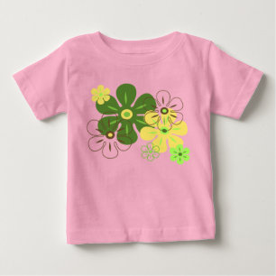 Chemises T-Shirts de pluie de fleurs