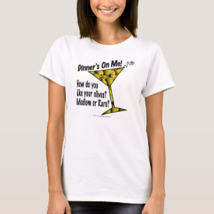 CHEMISES, T-SHIRTS, HAUTS Dîner ! Des olives ?