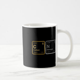 Chemist Biochemist Funny Lab Technician 67 Carbon  Coffee Mug