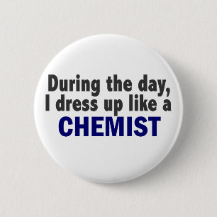 Chemist During The Day 2 Inch Round Button
