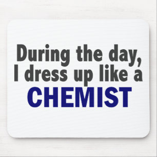 Chemist During The Day Mouse Pad