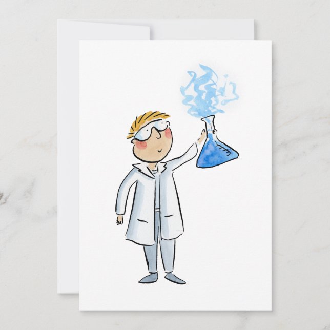 Chemist Invitation (Front)