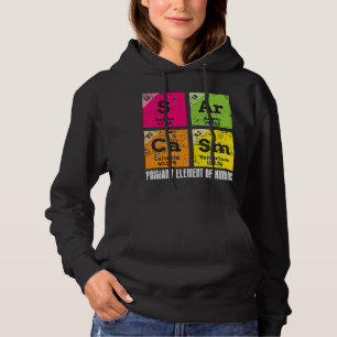 Chemist Job Witty Smart Pessimist Dark Humour Chem Hoodie