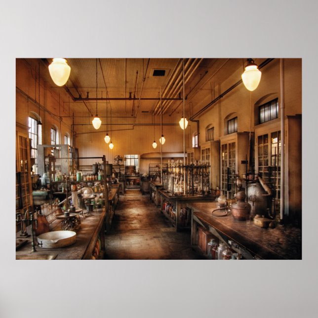 Chemist - The Chem Lab Poster (Front)