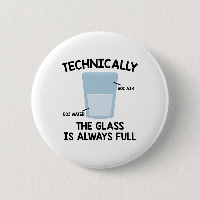 Chemist Water Chemistry Biochemistry Teacher Gift 2 Inch Round Button (Front)