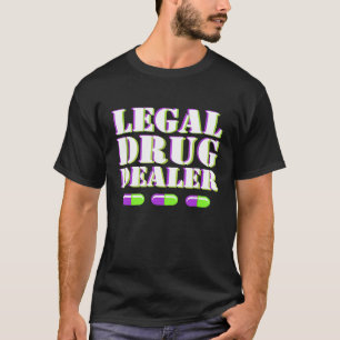 Chemiste Autorisé T-shirt Pharmacien Pharmacie Doc