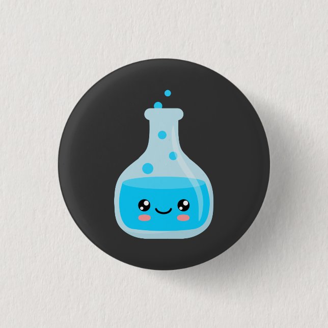 Chemistry 1 Inch Round Button (Front)