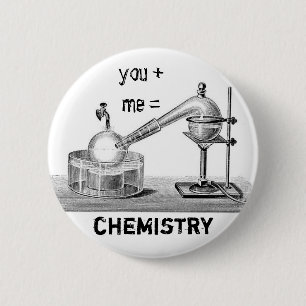 Chemistry 2 Inch Round Button