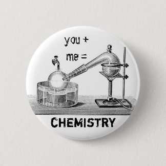 Chemistry 2 Inch Round Button