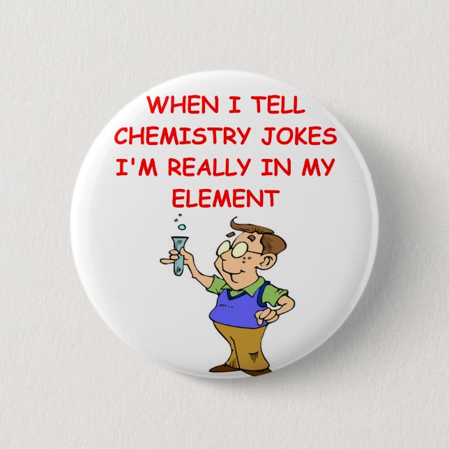 chemistry 2 inch round button (Front)
