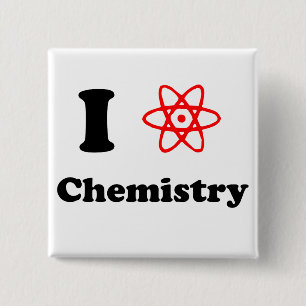 Chemistry 2 Inch Square Button