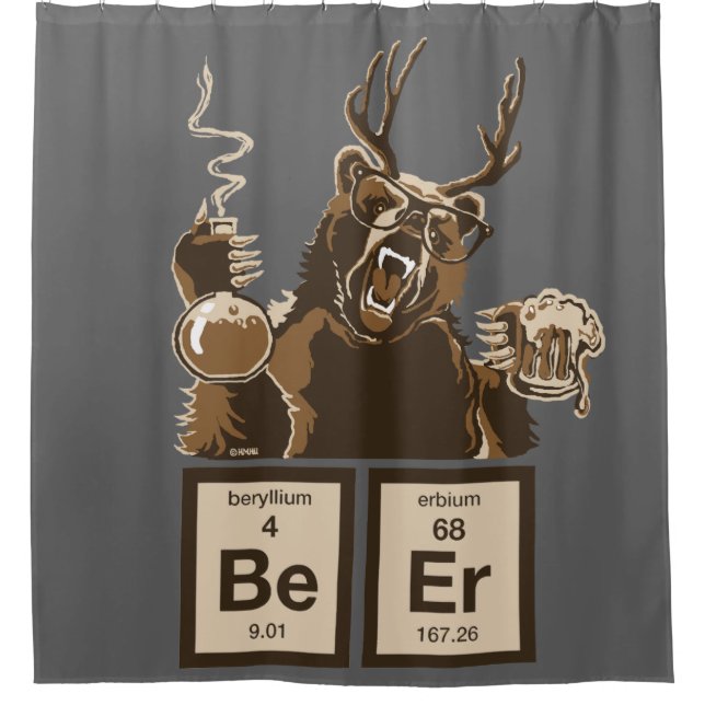 Chemistry bear discovered beer (Front)