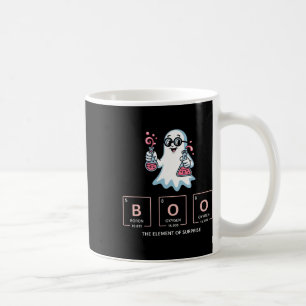 Chemistry Boo The Element Of Surprise Cute Chemist Coffee Mug