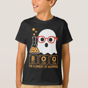 Chemistry Boo The Element of Surprise Cute Chemist T-Shirt