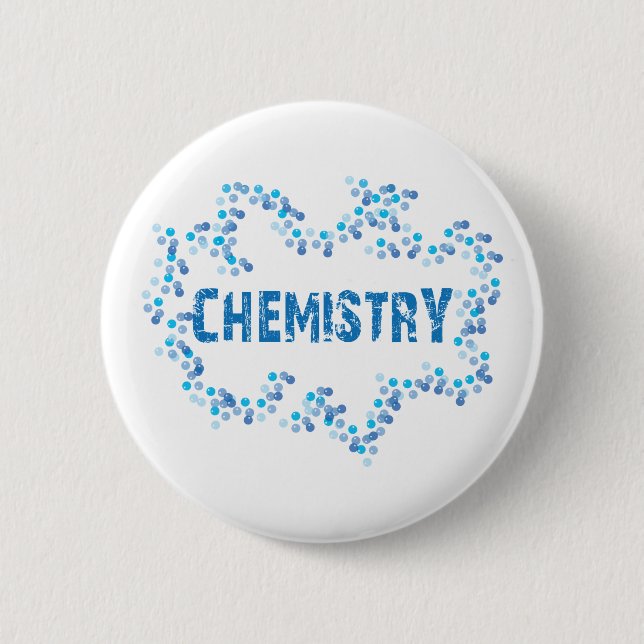 Chemistry Bubbles 2 Inch Round Button (Front)