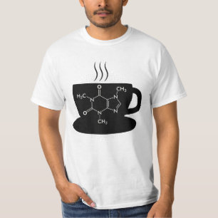 Chemistry Caffeine Molecule T-Shirt