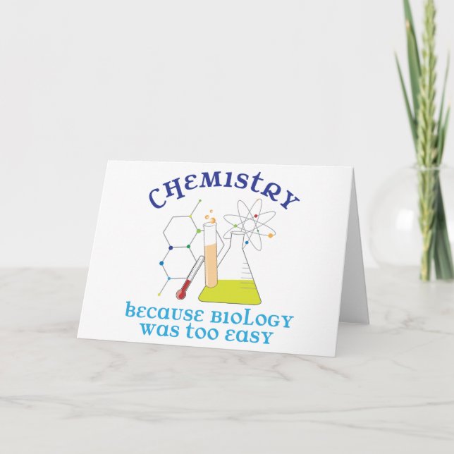 Chemistry Card (Front)