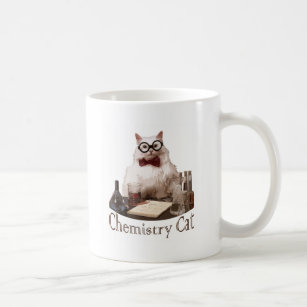 Chemistry Cat (from 9gag memes reddit) Coffee Mug