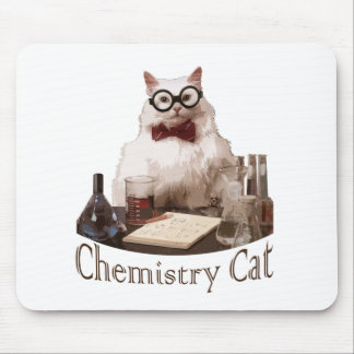 Chemistry Cat (from 9gag memes reddit) Mouse Pad