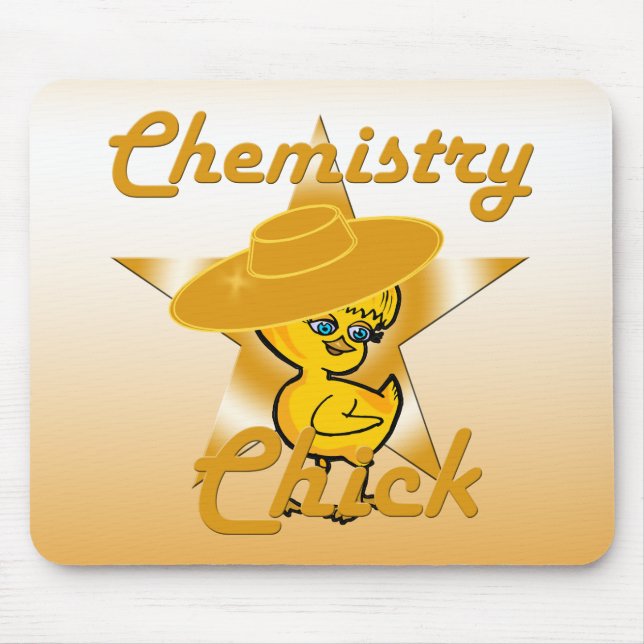 Chemistry Chick #10 Mouse Pad (Front)