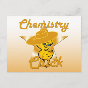 Chemistry Chick #10 Postcard