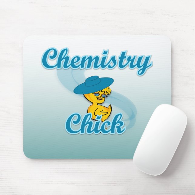 Chemistry Chick #3 Mouse Pad (With Mouse)