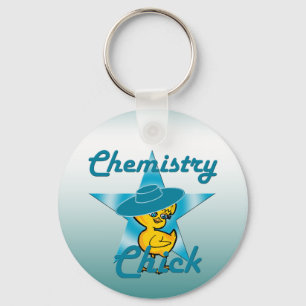 Chemistry Chick #7 Keychain