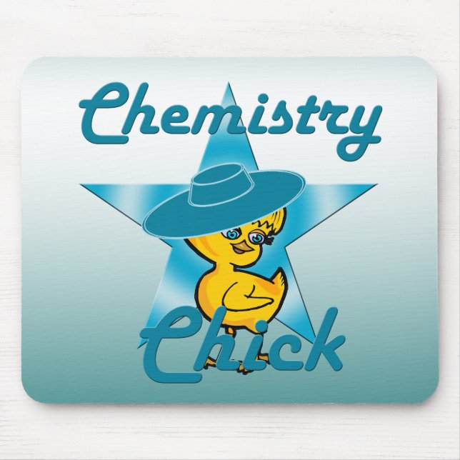 Chemistry Chick #7 Mouse Pad (Front)