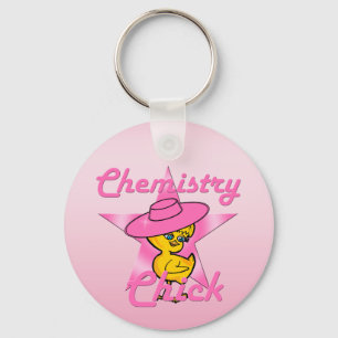 Chemistry Chick #8 Keychain