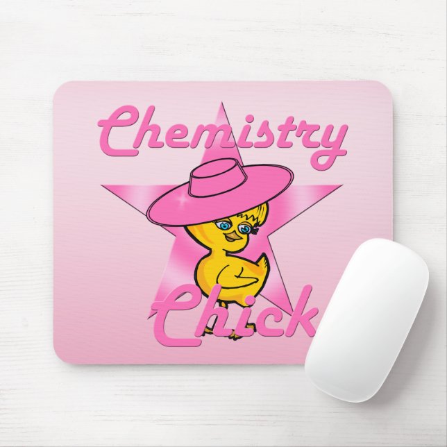 Chemistry Chick #8 Mouse Pad (With Mouse)