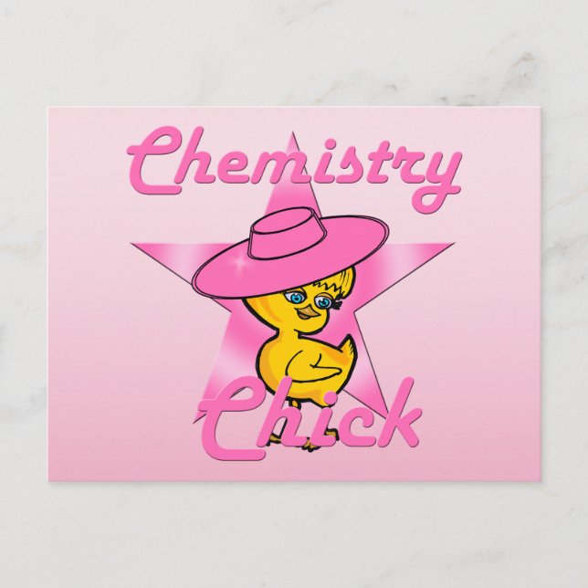 Chemistry Chick #8 Postcard (Front)