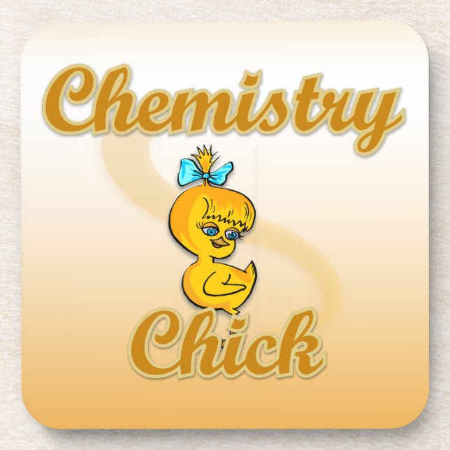 Chemistry Chick Coaster (Front)
