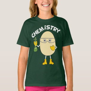Chemistry Egghead Text T-Shirt