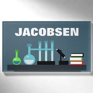 Chemistry Equipment Science Badge