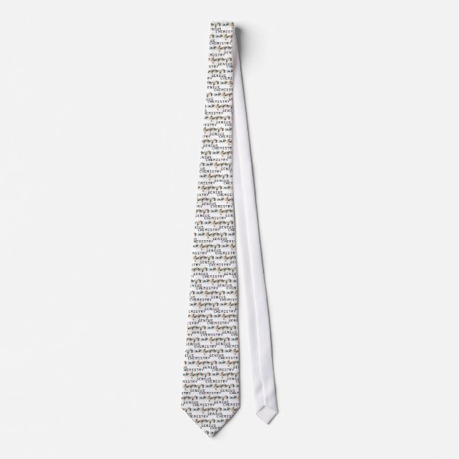 Chemistry Genius Tie (Front)