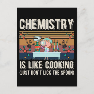 Chemistry Humour Laboratory Science Lab Postcard