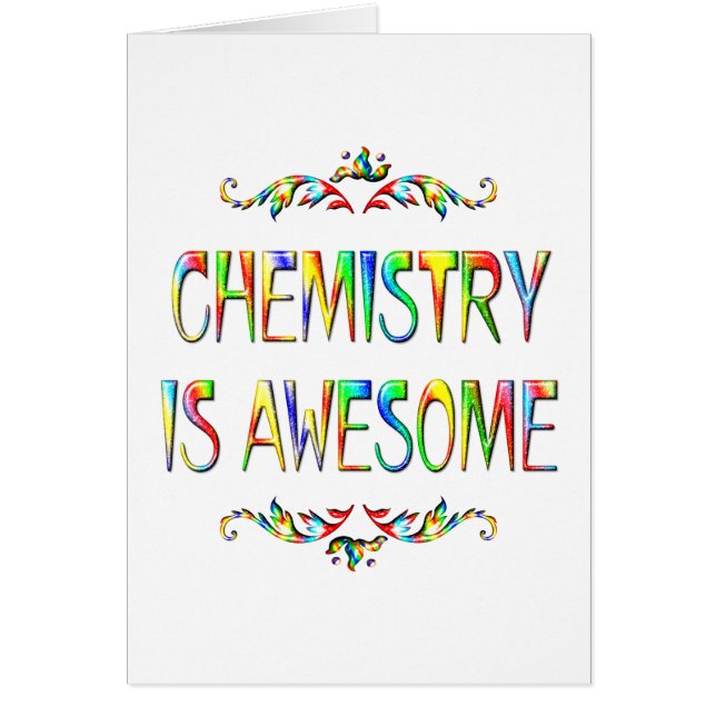Chemistry is Awesome (Front)