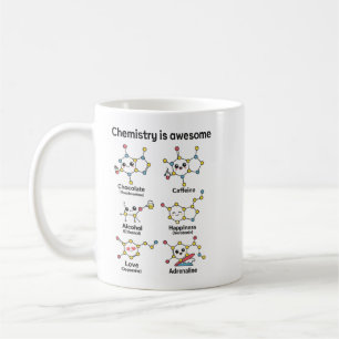 Chemistry is Awesome   Fun Science Chemistry Day Coffee Mug