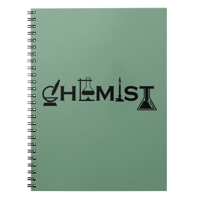 chemistry is like cooking notebook (Front)