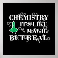 Chemistry is like magic but real