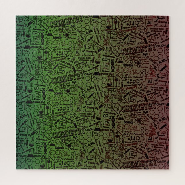 CHEMISTRY JIGSAW PUZZLE (Vertical)