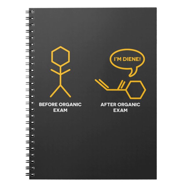 Chemistry Joke for chemist nerds Notebook (Front)