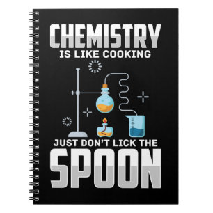 Chemistry Joke Funny Teacher Scientist Notebook