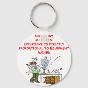 chemistry joke keychain