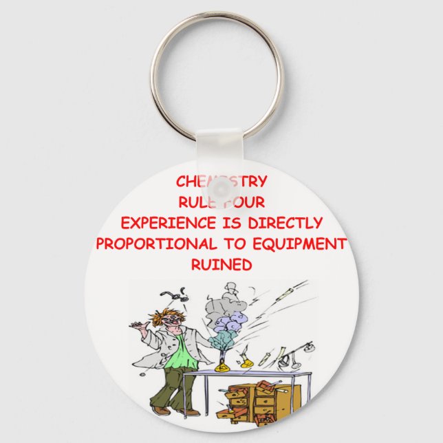 chemistry joke keychain (Front)