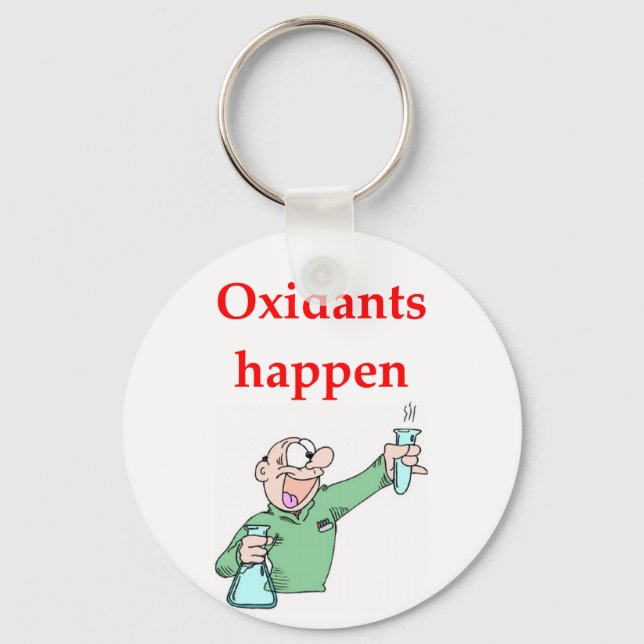 chemistry joke keychain (Front)